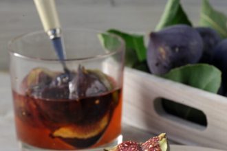 Ψητά σύκα σε σιρόπι ούζου