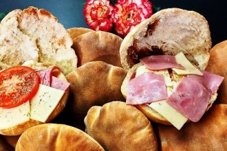 Ψωμάκια για ντονέρ και σάντουιτς