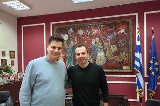 Επίσκεψη Πέτρου Ψωμά στην Καστοριά