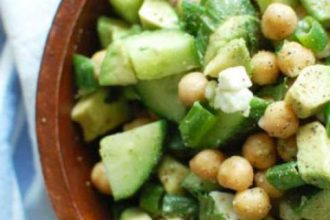 Σαλάτα με ρεβύθια, δροσερή