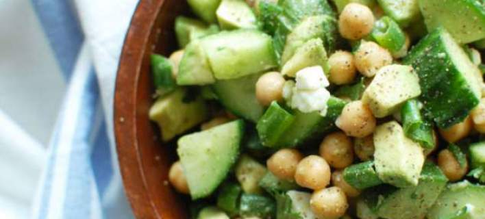 Σαλάτα με ρεβύθια, δροσερή