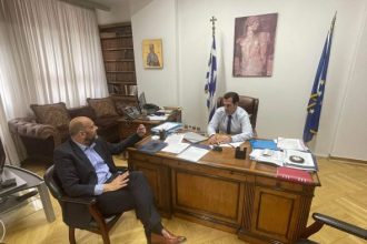 Ιάσονας Φωτήλας: Συνάντηση του Βουλευτή Αχαΐας με τον Υπουργό Υγείας