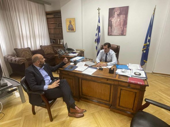 Ιάσονας Φωτήλας: Συνάντηση του Βουλευτή Αχαΐας με τον Υπουργό Υγείας