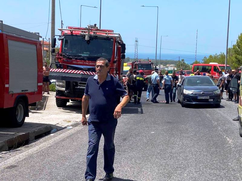 Στον τόπο της τραγωδίας στην Περιμετρική ο Δήμαρχος Πατρέων