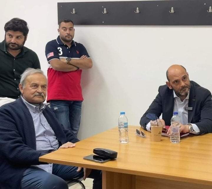 Συνάντηση του Ιάσονα Φωτήλα με στελέχη της Παναχαϊκής