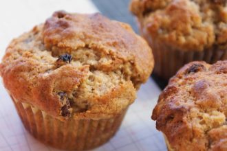 Μάφινς μήλου με κανέλα χωρίς γλουτένη
