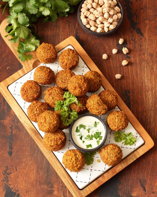 Ρεβυθοκεφτέδες αρωματικοί