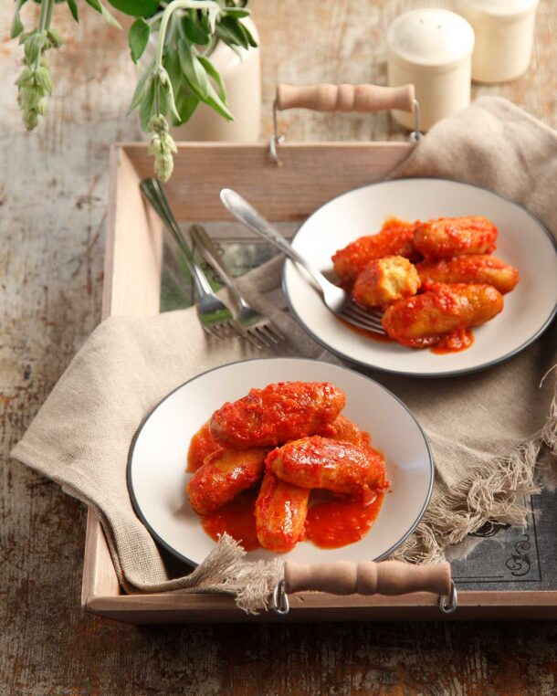 Νηστίσιμα σουτζουκάκια από ρεβίθι