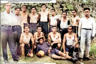 Αχαΐα: "Ζωντανεύει" το χωριό του επιχρωματίζοντας παλιές φωτογραφίες!