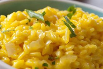 Ριζότο με κρόκο Κοζάνης