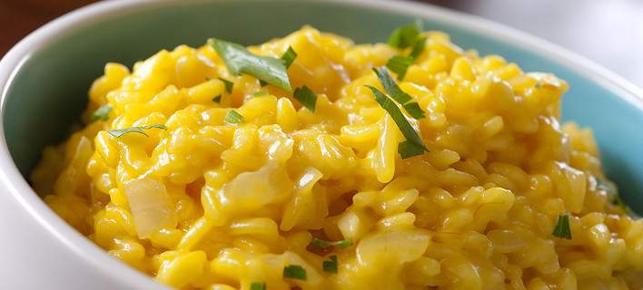 Ριζότο με κρόκο Κοζάνης