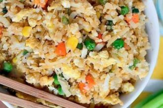 Ρύζι τηγανητό, ασιατικό