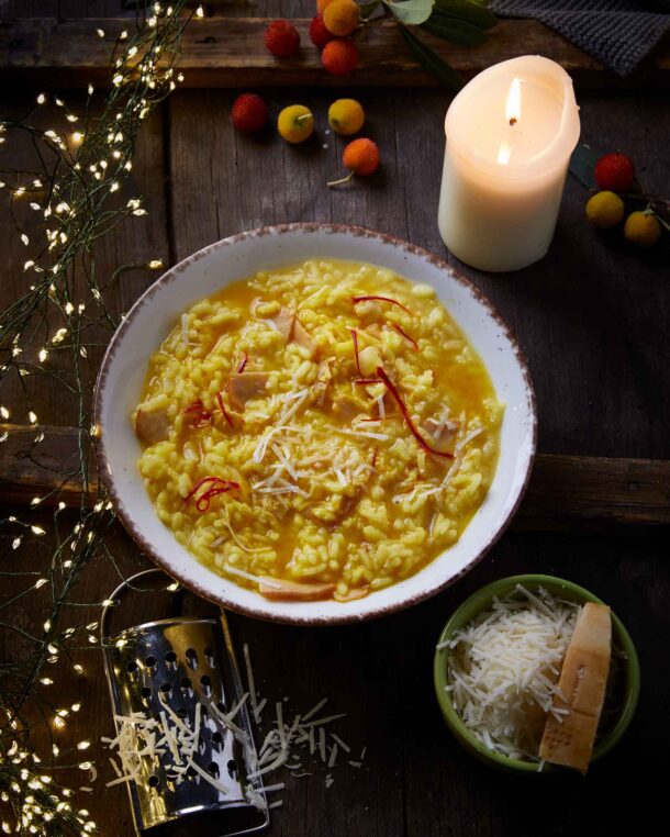 Ριζότο αλά μιλανέζε