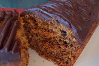 Σοκολατένιο ρολό με 3 υλικά χωρίς ζάχαρη