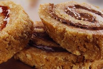 Ρολό με μερέντα και πτι μπερ με 3 υλικά!