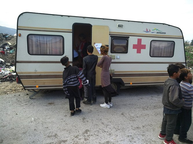 Πάτρα: Εμβολιασμός Ρομά και παιδιατρική εξέταση