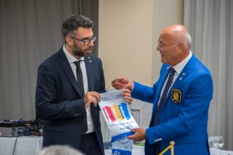 Ο Γιώργος Ραγκαβάνης νέος πρόεδρος του Ροταριανού Ομίλου Πάτρας - ΦΩΤΟ