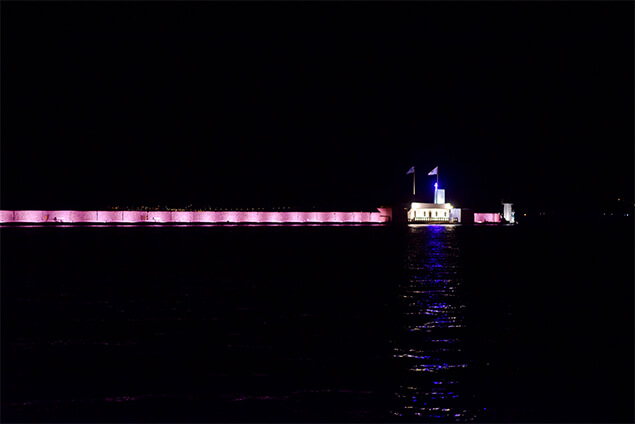 Πάτρα: Ο κυματοθραύστης θα ...βαφτεί ροζ!