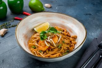 Συνταγή για noodles με γαρίδες