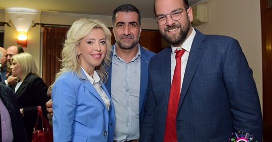 Ο υποψήφιος Περιφερειακός Σύμβουλος Παναγιώτης Λαλιώτης στην εκδήλωση της Κ. Αχαϊας