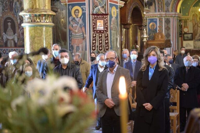 Αγιασμός στην δεξαμενή παρουσία Σαμούρη – Παπανικήτα