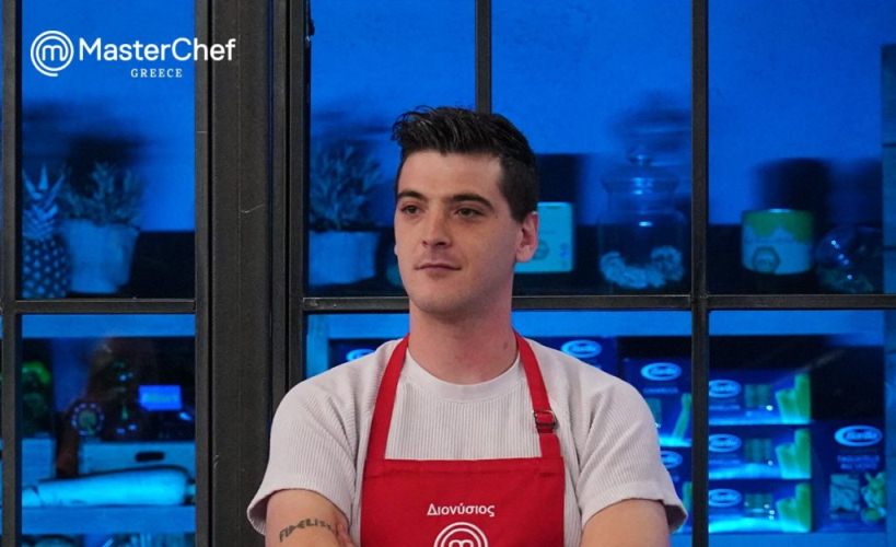 Ο Πυργιώτης Διονύσης Σαρακίνης στον τελικό του MasterChef