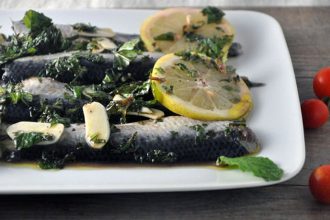 Σαρδέλες μαρινάτες