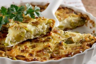 Γρήγορη πρασοτυρόπιτα