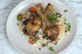 Κοπανάκια κοτόπουλου με λαχανικά στο φούρνο