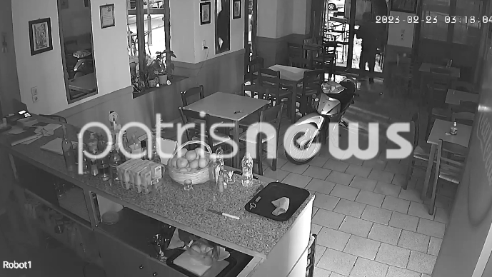 Ηλεία: Διαρρήκτες "χτύπησαν" καφενείο για 7η φορά! ΒΙΝΤΕΟ ΝΤΟΚΟΥΜΕΝΤΟ