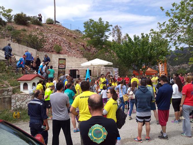 Στο αγώνα βουνού Panachaiko Trail το Σώμα Εθελοντών Διασωστών – Πυροσβεστών δυτικής Αχαΐας