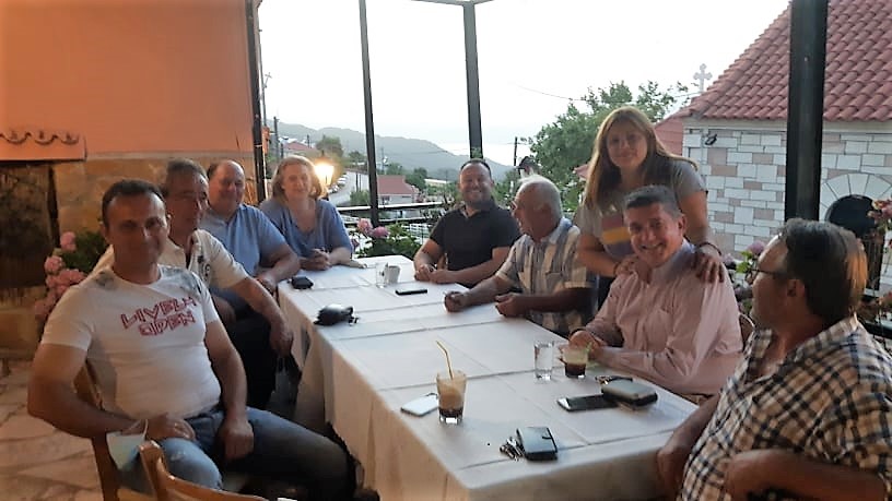 Σε Σελλά και Αργυρά ο Γρηγόρης Αλεξόπουλος