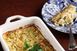 Σφουγγάτο με κολοκυθάκια