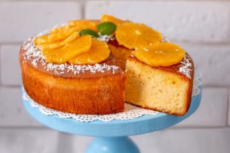 Νηστίσιμο κέικ πορτοκάλι