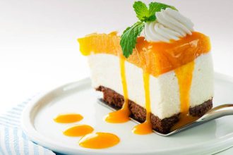 Τσιζκέικ με μάνγκο