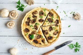 Σπιτική μανιταρόπιτα