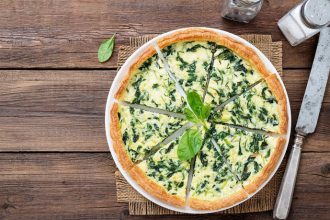 Κις λορέν με σπανάκι και ρικότα