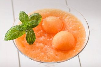 Δροσερή μους πεπόνι