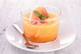 Γκασπάτσο από πεπόνι