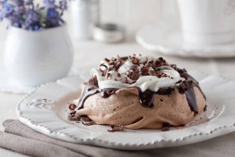 Σοκολατένια πάβλοβα