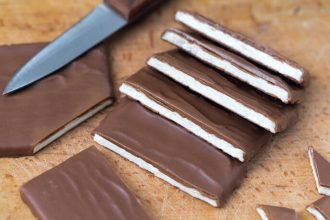 Μπάρες σοκολάτας με καρύδα