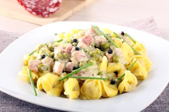 Τορτελίνια καρμπονάρα