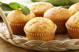 Σπιτικά cupcakes βανίλια