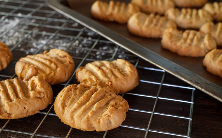 Μπισκότα φυστικοβούτυρου