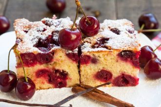 Κέικ με κεράσια