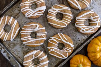 Αφράτα ντόνατς με κολοκύθα