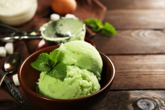 Παγωτό μέντα