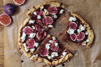 Τάρτα με σύκα και κατσικίσιο τυρί