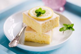 Μπράουνις λεμονιού