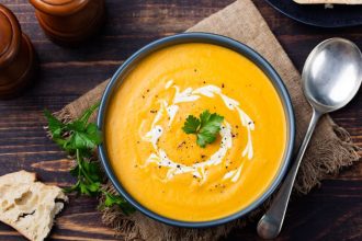 Βελουτέ σούπα με καρότα